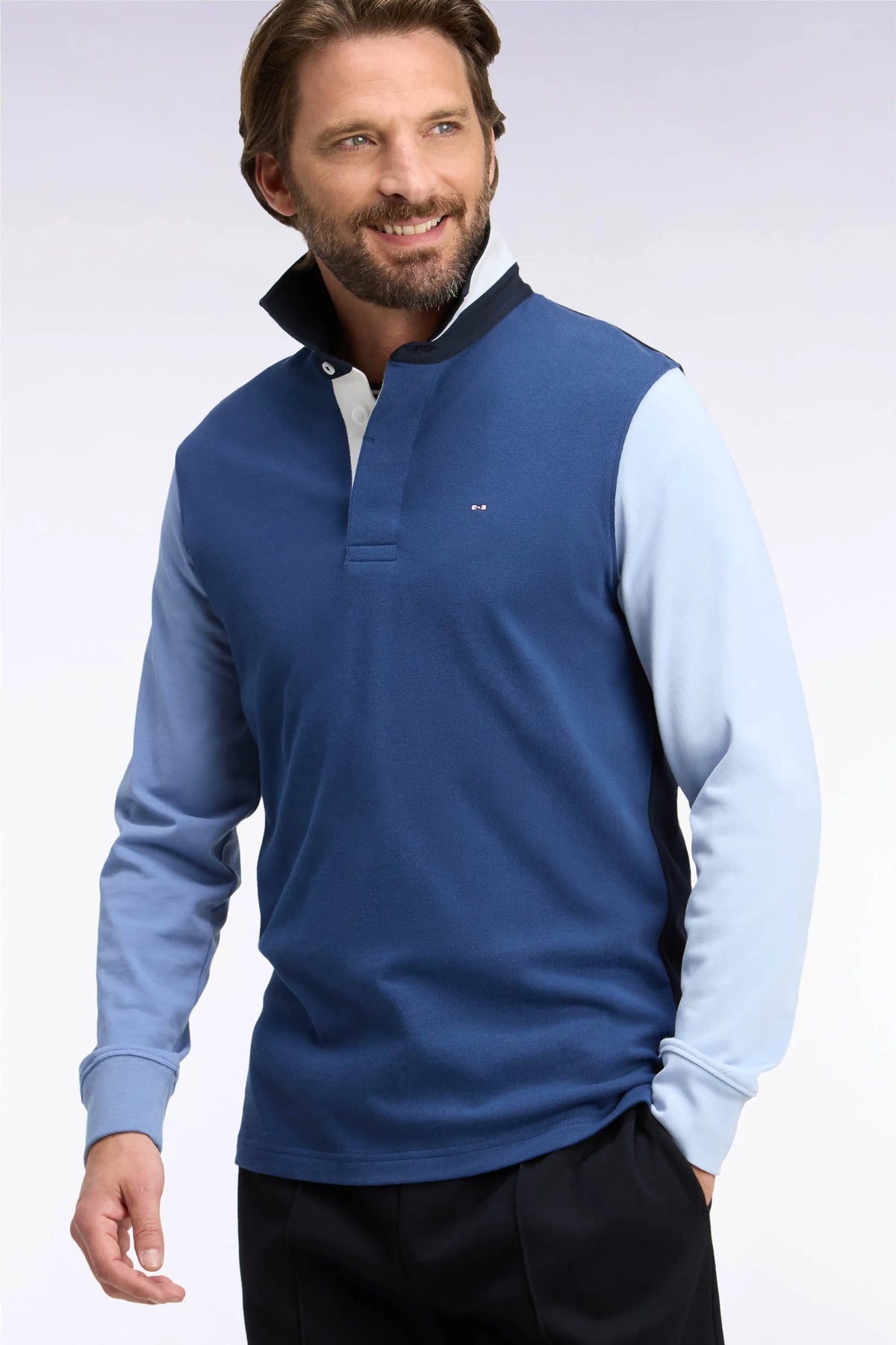 Navy Tricolor