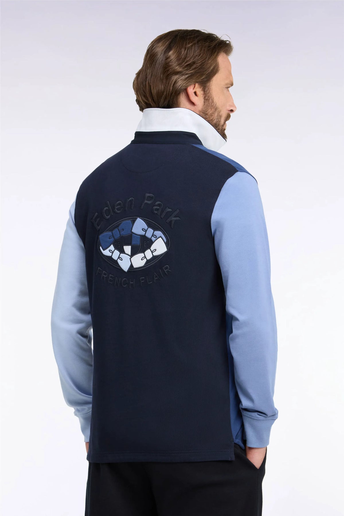 Navy Tricolor