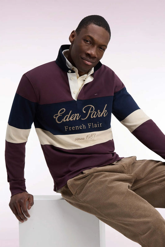 Burgundy Tricolor