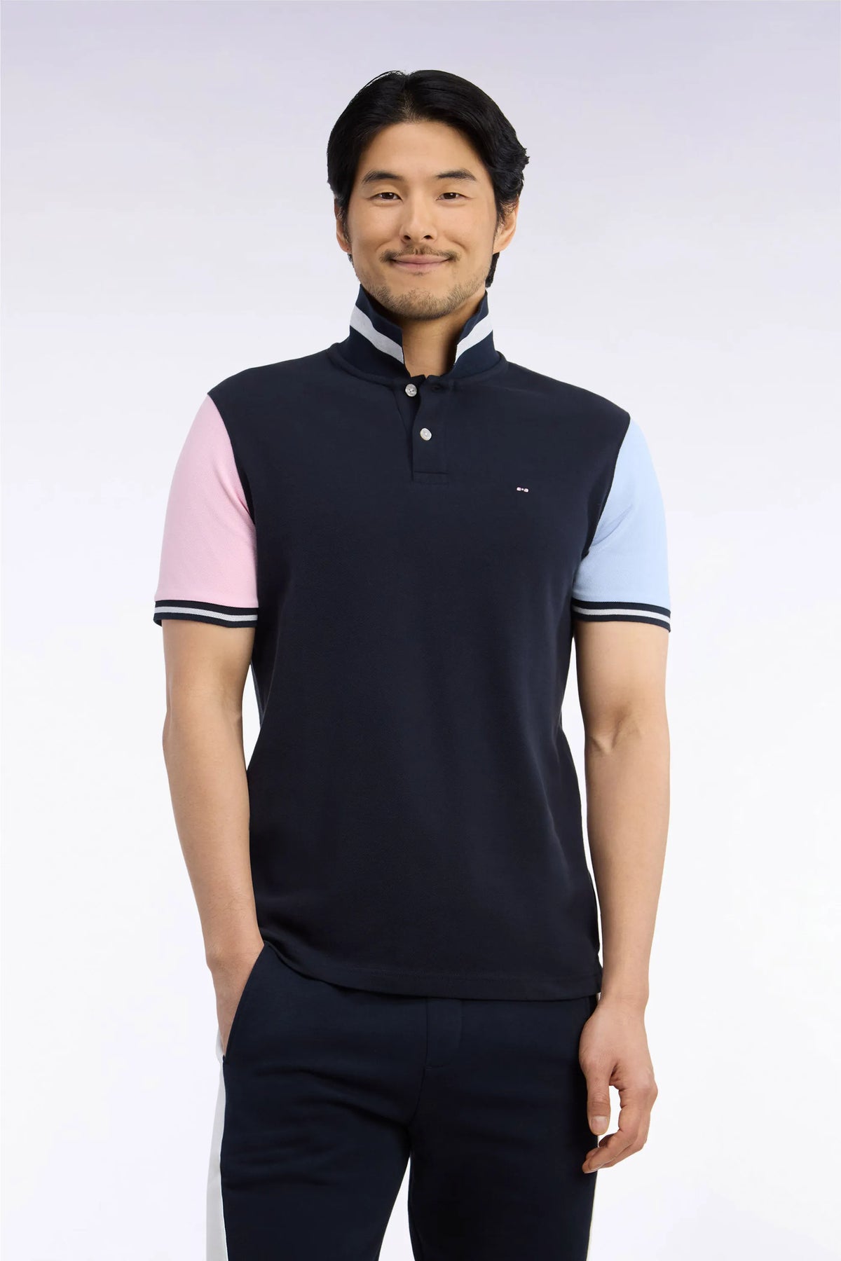 Navy Tricolor