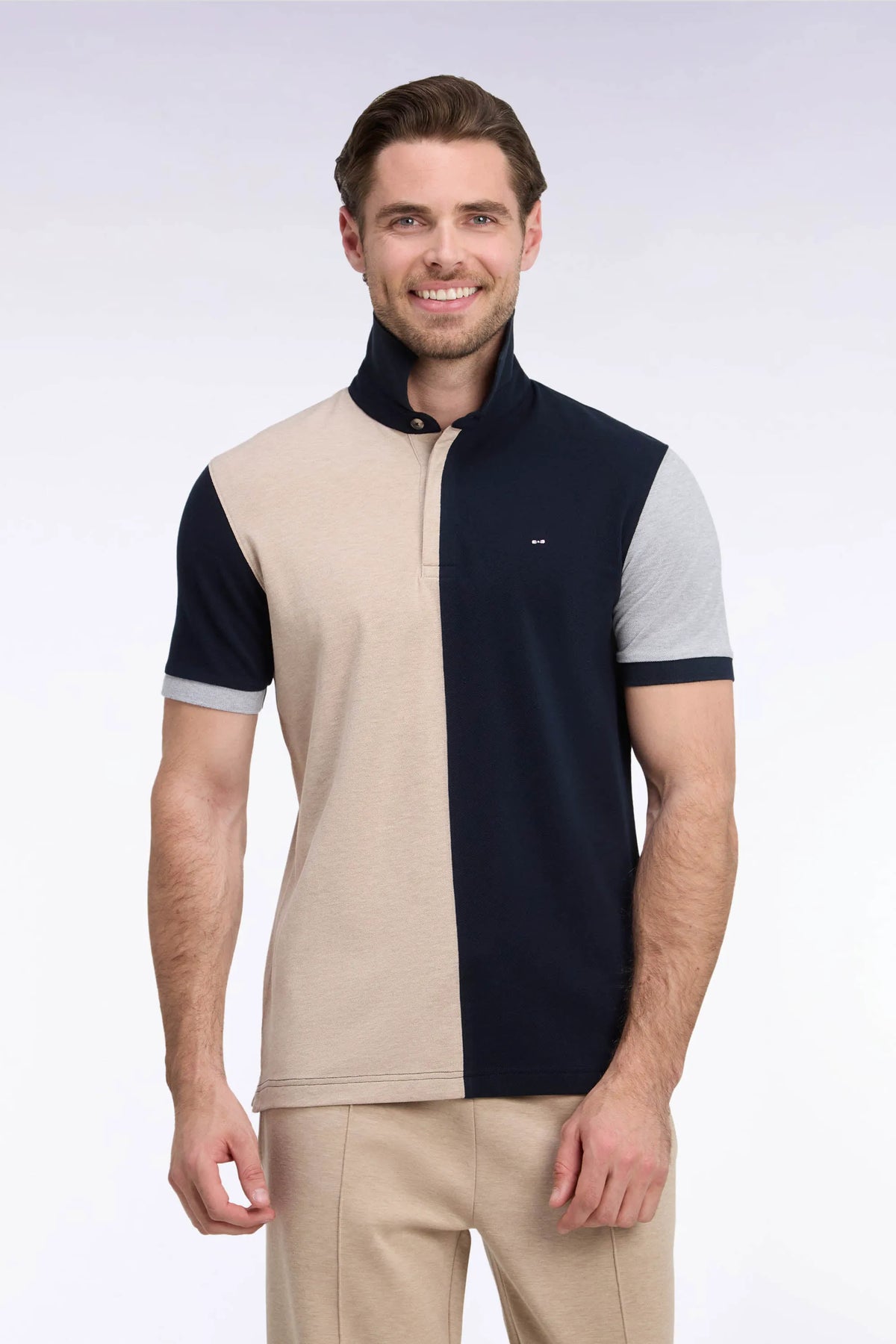 Beige Tricolor