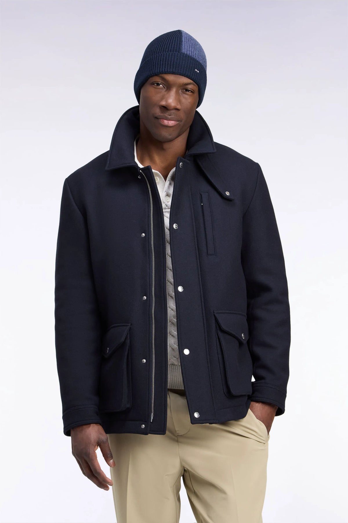 Navy Flannel