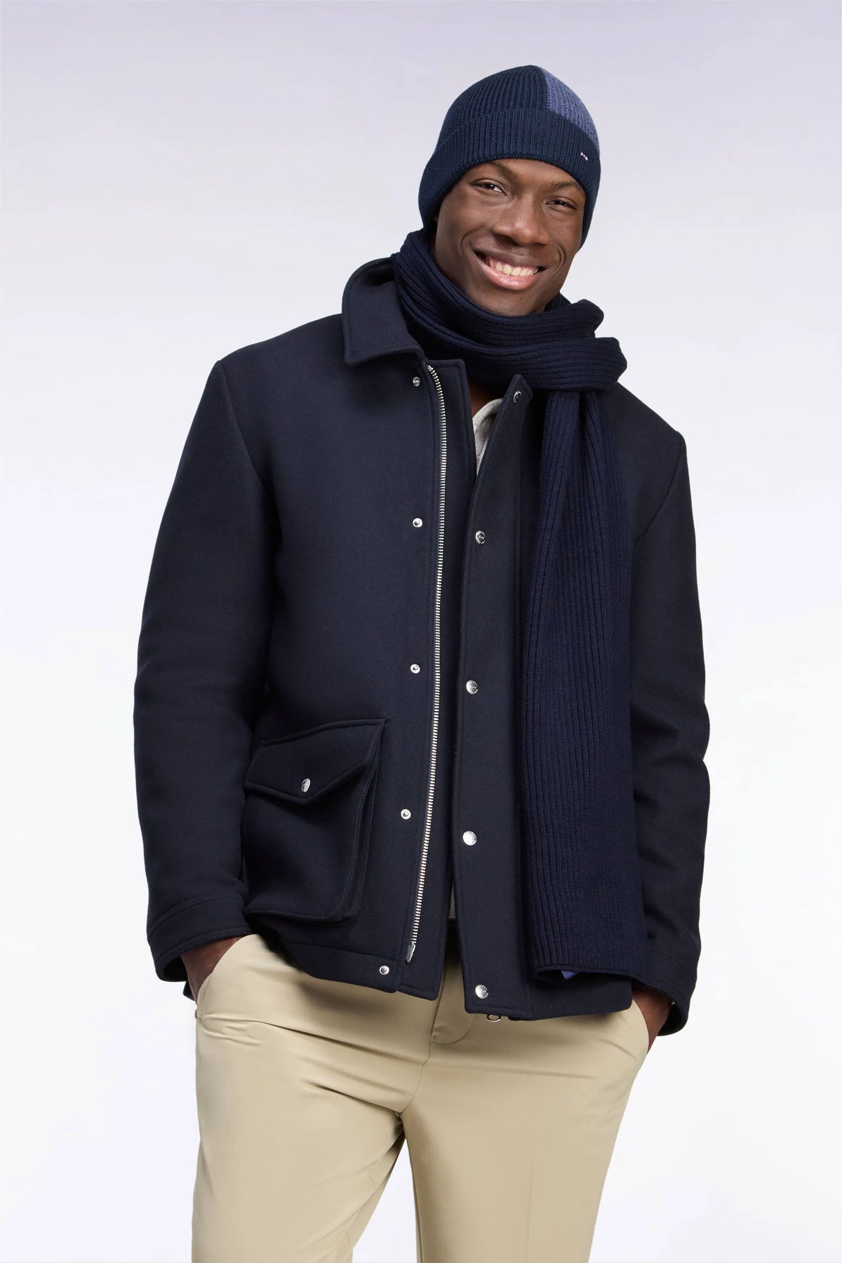 Navy Flannel